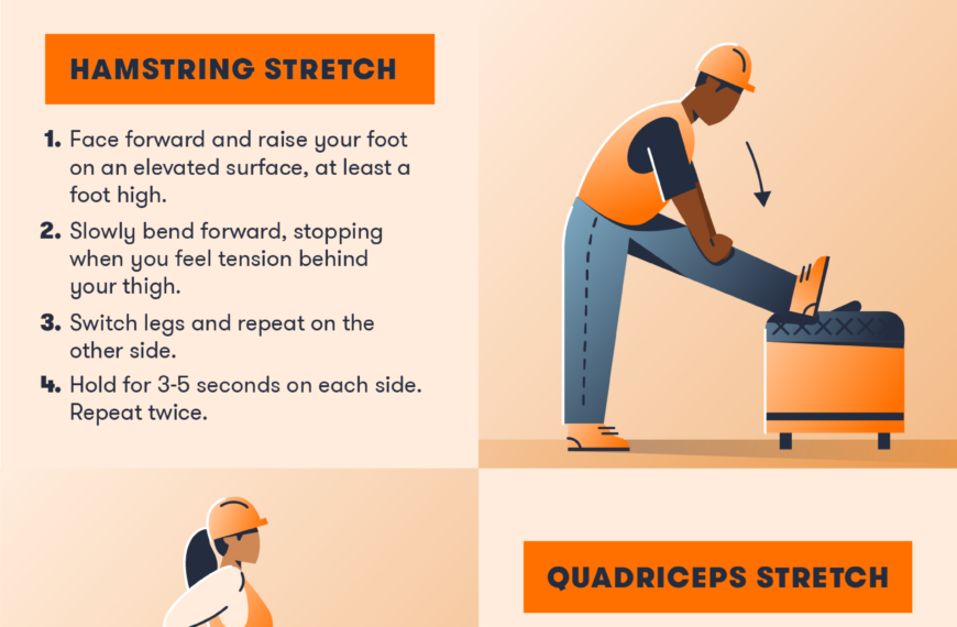 ‘Construction Athletes’ Bend-And-Stretch to Prevent Injuries