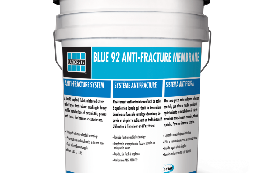 LATICRETE Offers a Quick Anti-Fracture Solution That Helps with Short Schedules